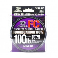 Fir fluorocarbon Sunline SM System Shock Leader FC 50m 0.520mm 35lb