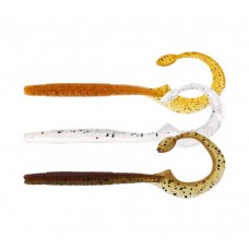 Grub Westin Ned Worm Curl Tail 12cm Clear Water Mix